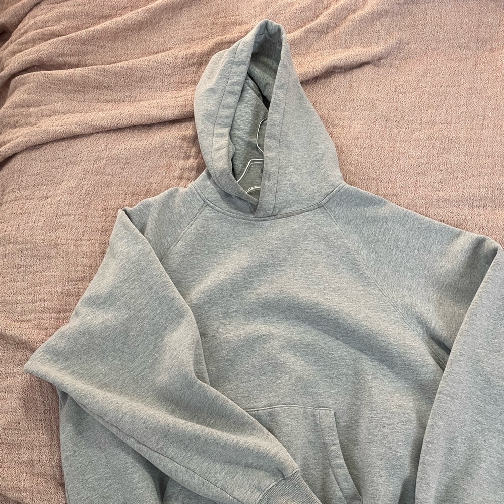 Heather grey hoodie